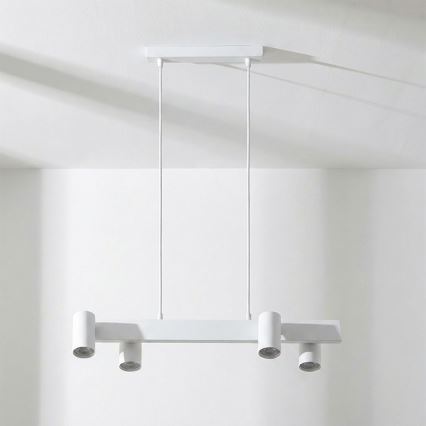 Brilagi - Luster na sajli SELE 4xGU10/30W/230V bijela