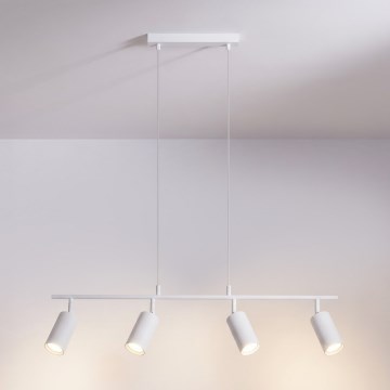 Brilagi - Luster na sajli SELE 4xGU10/30W/230V bijeli