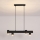 Brilagi - Luster na sajli SELE 4xGU10/30W/230V crna
