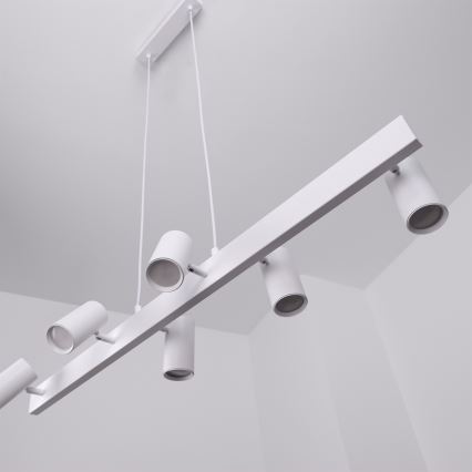 Brilagi - Luster na sajli SELE 6xGU10/30W/230V bijela