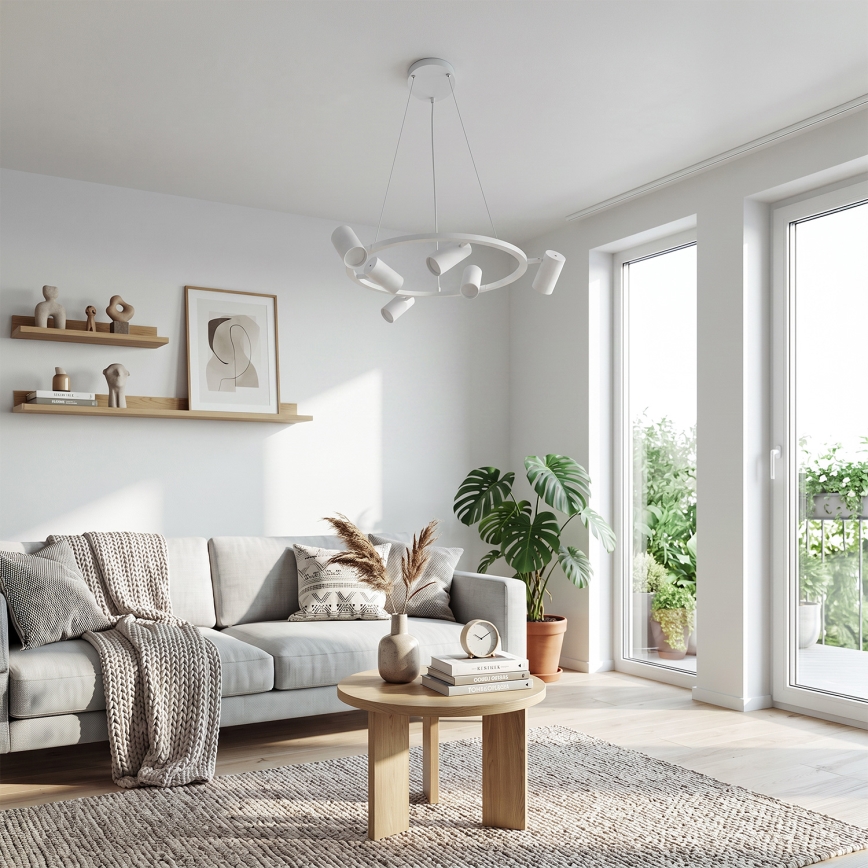 BRILAGI - Luster na sajli SELE 6xGU10/30W/230V bijeli