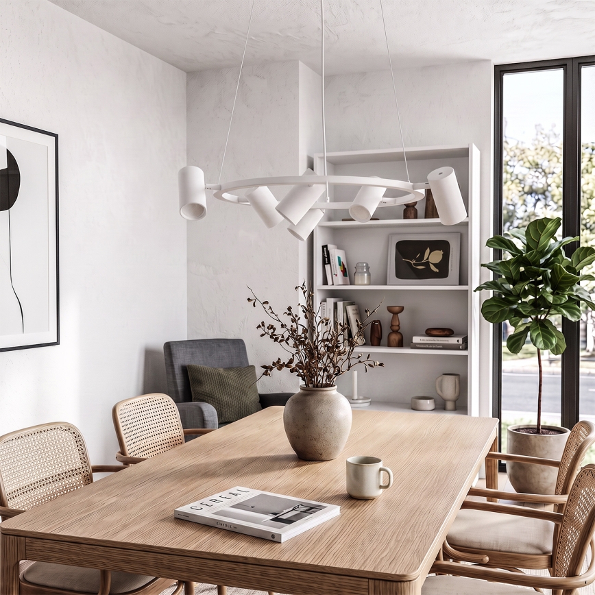 BRILAGI - Luster na sajli SELE 6xGU10/30W/230V bijeli