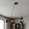 Brilagi - Luster na sajli SELE 6xGU10/30W/230V crna