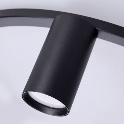 Brilagi - Luster na sajli SELE 6xGU10/30W/230V crni