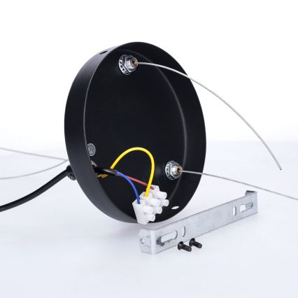 Brilagi - Luster na sajli SELE 6xGU10/30W/230V crni