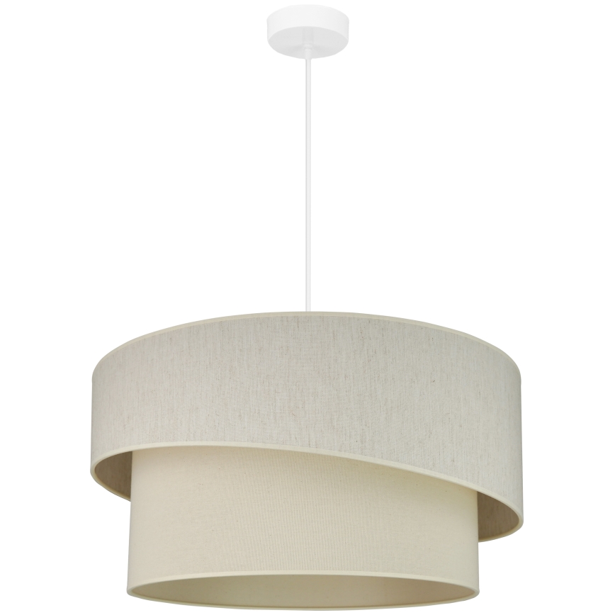 Brilagi - Luster na sajli SHINE 1xE27/15W/230V pr. 50 cm krem