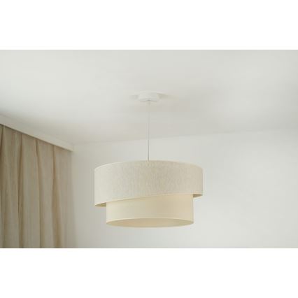 Brilagi - Luster na sajli SHINE 1xE27/15W/230V pr. 50 cm krem