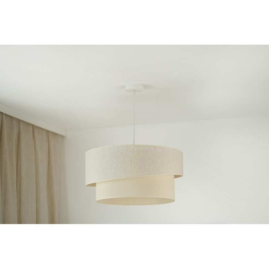 Brilagi - Luster na sajli SHINE 1xE27/15W/230V pr. 50 cm krem