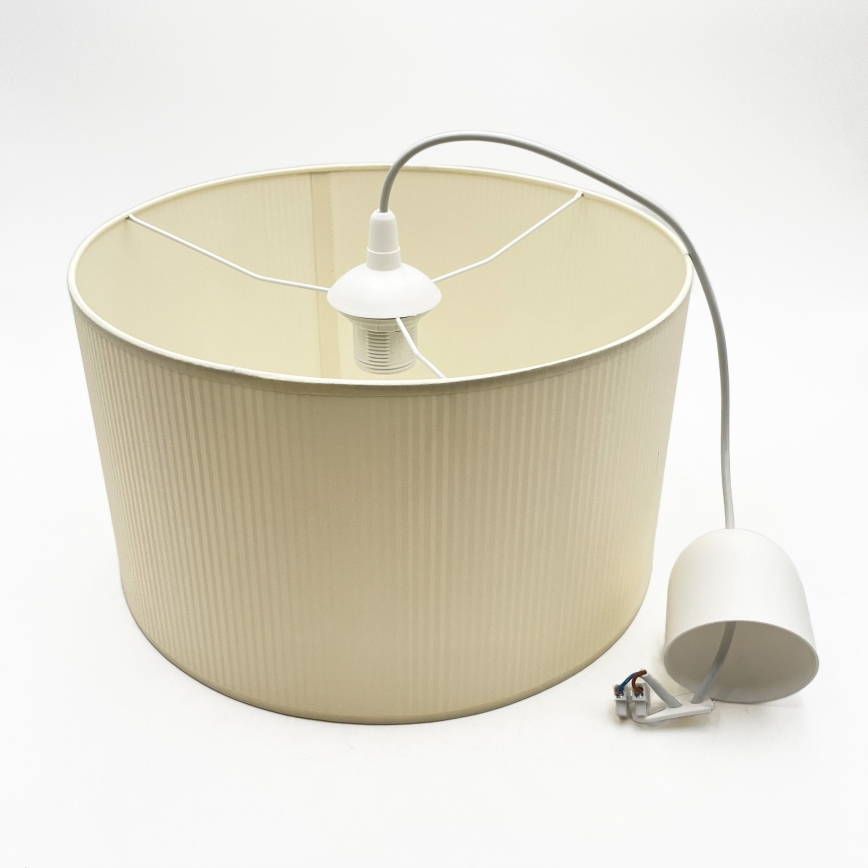 Brilagi - Luster na sajli SIRIJA MODERN 1xE27/60W/230V promjer 35 cm krem