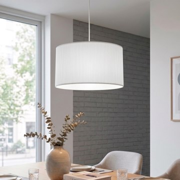 Brilagi - Luster na sajli SIRIJA MODERN 1xE27/60W/230V Ø 35 cm bijela