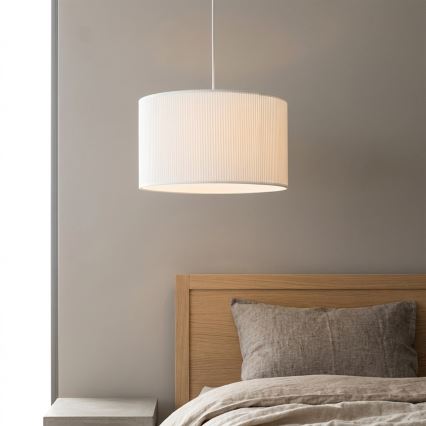 Brilagi - Luster na sajli SIRIJA MODERN 1xE27/60W/230V Ø 35 cm bijela