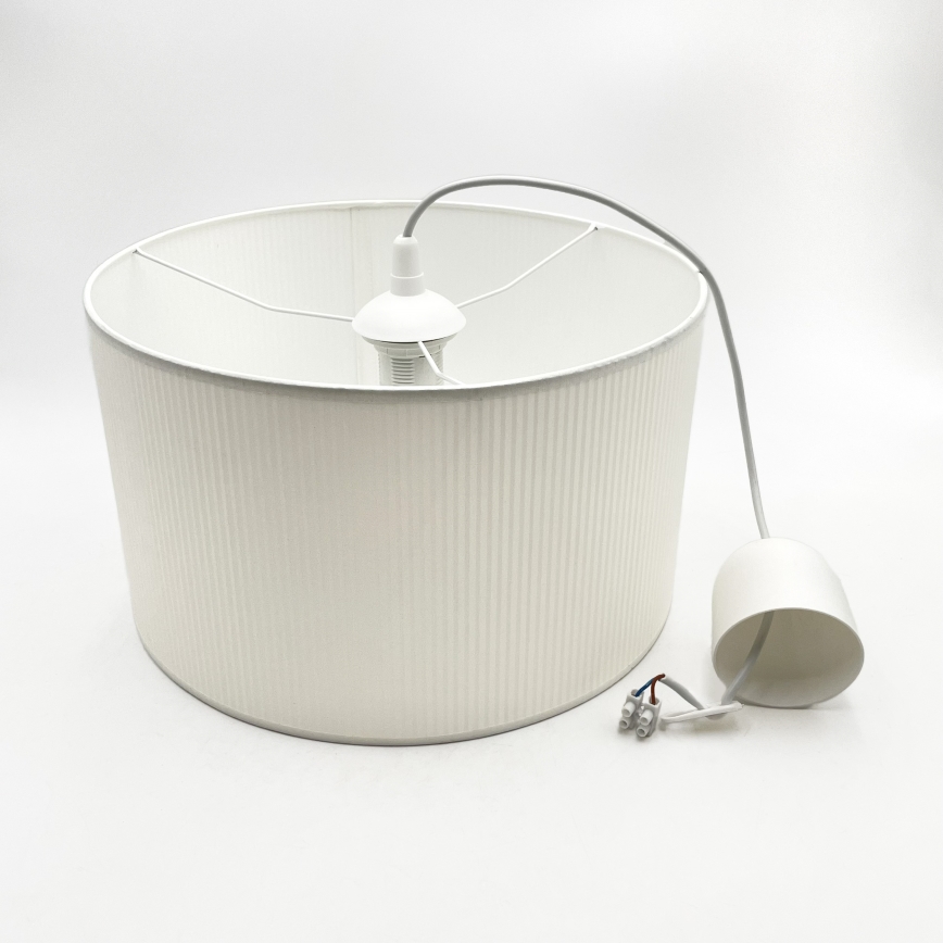 Brilagi - Luster na sajli SIRIJA MODERN 1xE27/60W/230V Ø 35 cm bijela