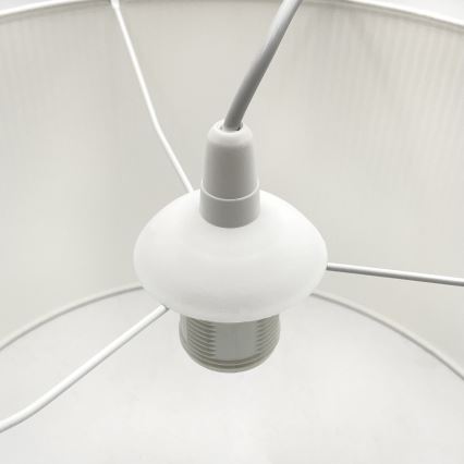 Brilagi - Luster na sajli SIRIJA MODERN 1xE27/60W/230V Ø 35 cm bijela