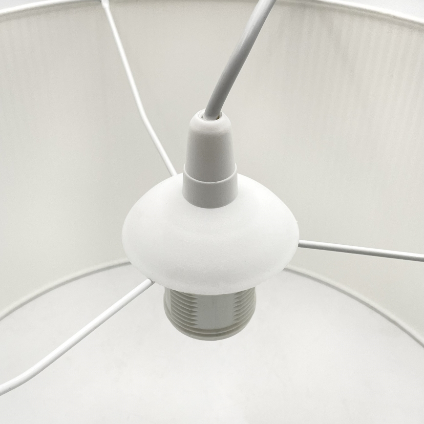 Brilagi - Luster na sajli SIRIJA MODERN 1xE27/60W/230V Ø 35 cm bijela