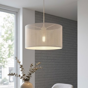 Brilagi - Luster na sajli SIRIJA MODERN 1xE27/60W/230V Ø 35 cm bijela