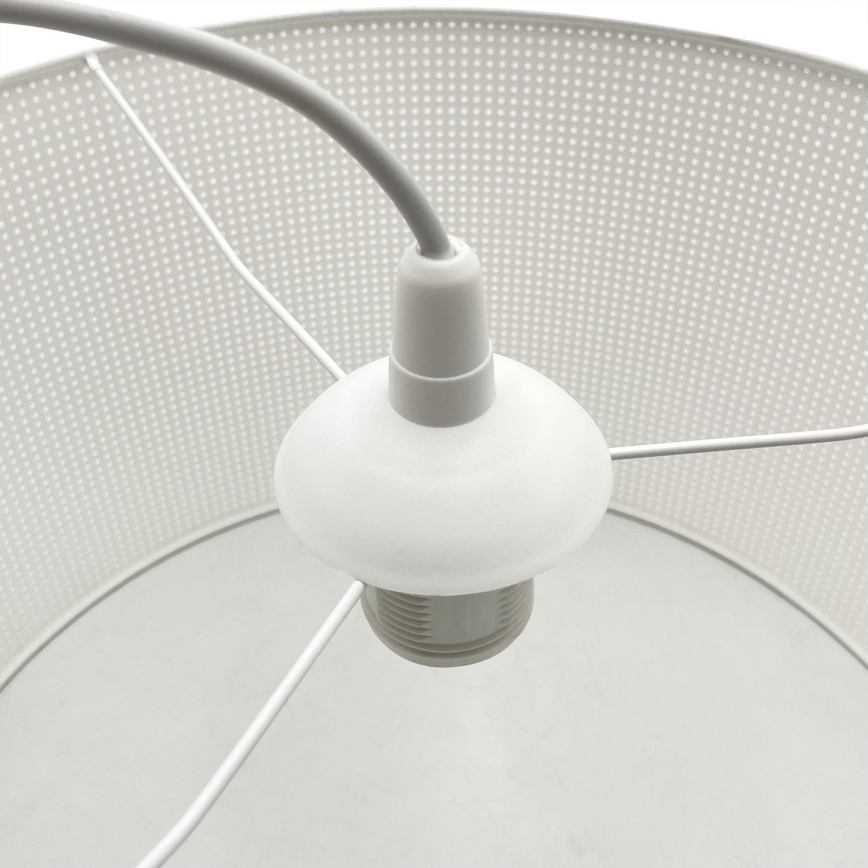 Brilagi - Luster na sajli SIRIJA MODERN 1xE27/60W/230V Ø 35 cm bijela