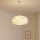 Brilagi - Luster na sajli SOLEAIR 1xE27/60W/230V Ø 45 cm bijela
