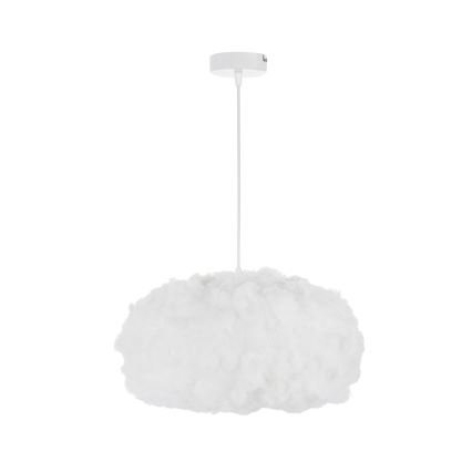 Brilagi - Luster na sajli SOLEAIR 1xE27/60W/230V Ø 45 cm bijela