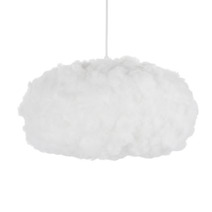 Brilagi - Luster na sajli SOLEAIR 1xE27/60W/230V Ø 45 cm bijela