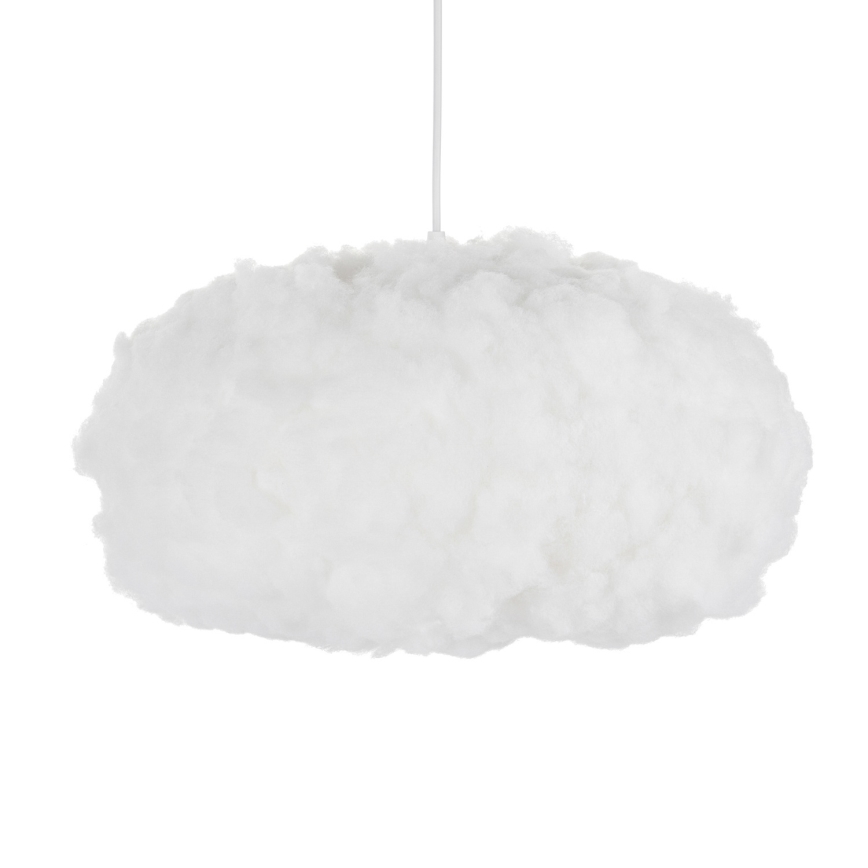 Brilagi - Luster na sajli SOLEAIR 1xE27/60W/230V Ø 45 cm bijela