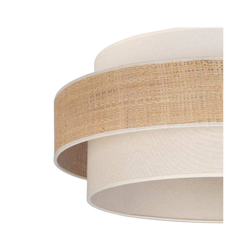 Brilagi - Luster na sajli SPACE 1xE27/60W/230V Ø 40 cm bež/krem