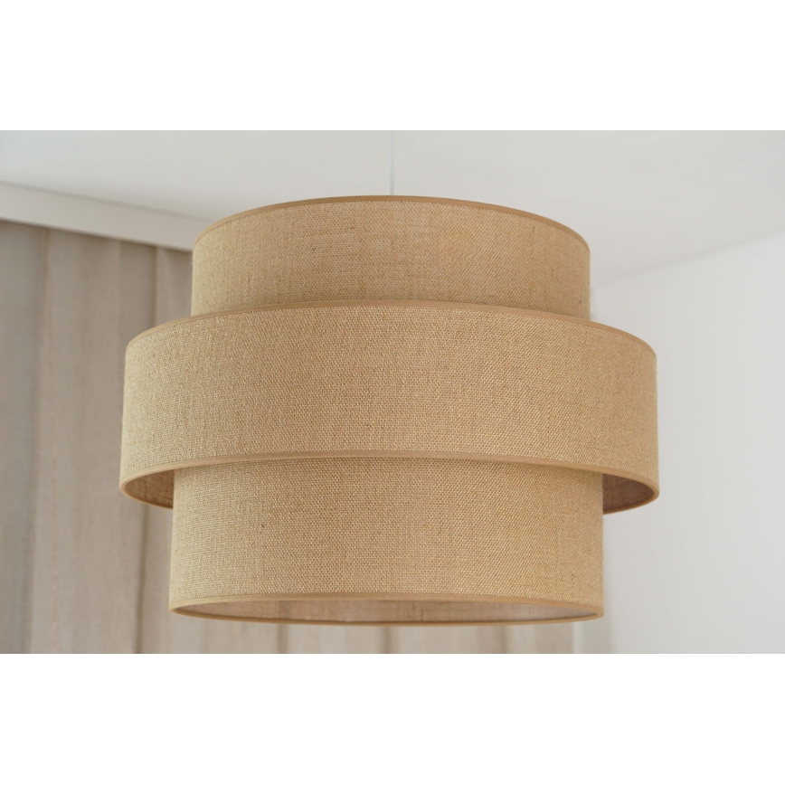 Brilagi - Luster na sajli SPACE YUTE 1xE27/15W/230V pr. 50 cm bež/bijela
