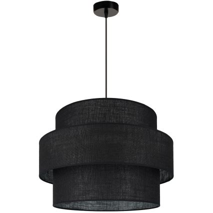 Brilagi - Luster na sajli SPACE YUTE 1xE27/15W/230V pr. 50 cm crna