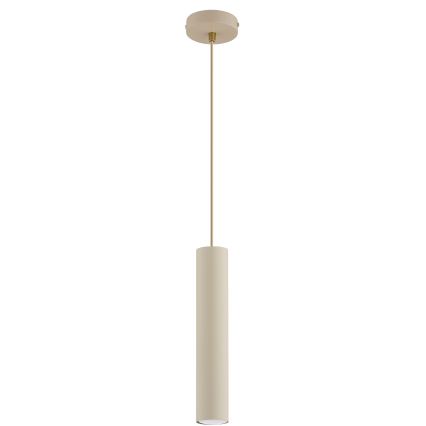 Brilagi - Luster na sajli TUBE 1xGU10/15W/230V bež/zlatna