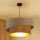 Brilagi - Luster na sajli VEGAS SHINE 1xE27/15W/230V pr. 50 cm krem/bež