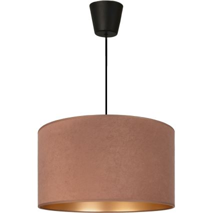 BRILAGI - Luster na sajli VELVET 1xE27/60W/230V Ø 40 cm bež/zlatna