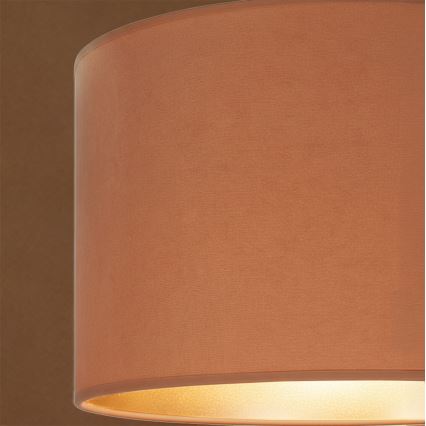 BRILAGI - Luster na sajli VELVET 1xE27/60W/230V Ø 40 cm bež/zlatna