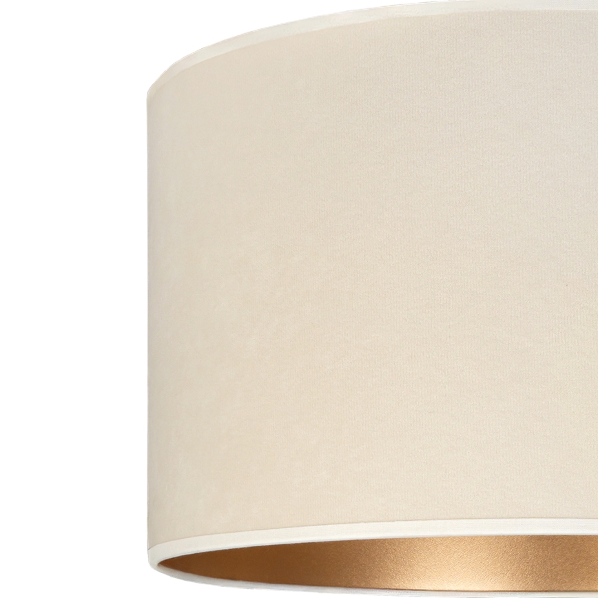 Brilagi - Luster na sajli VELVET 1xE27/60W/230V Ø 40 cm kremasta/zlatna