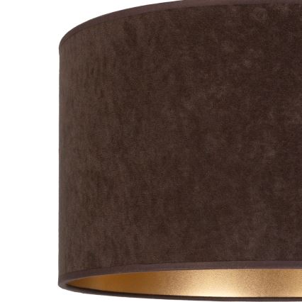 Brilagi - Luster na sajli VELVET 1xE27/60W/230V Ø 40 cm smeđa/zlatna
