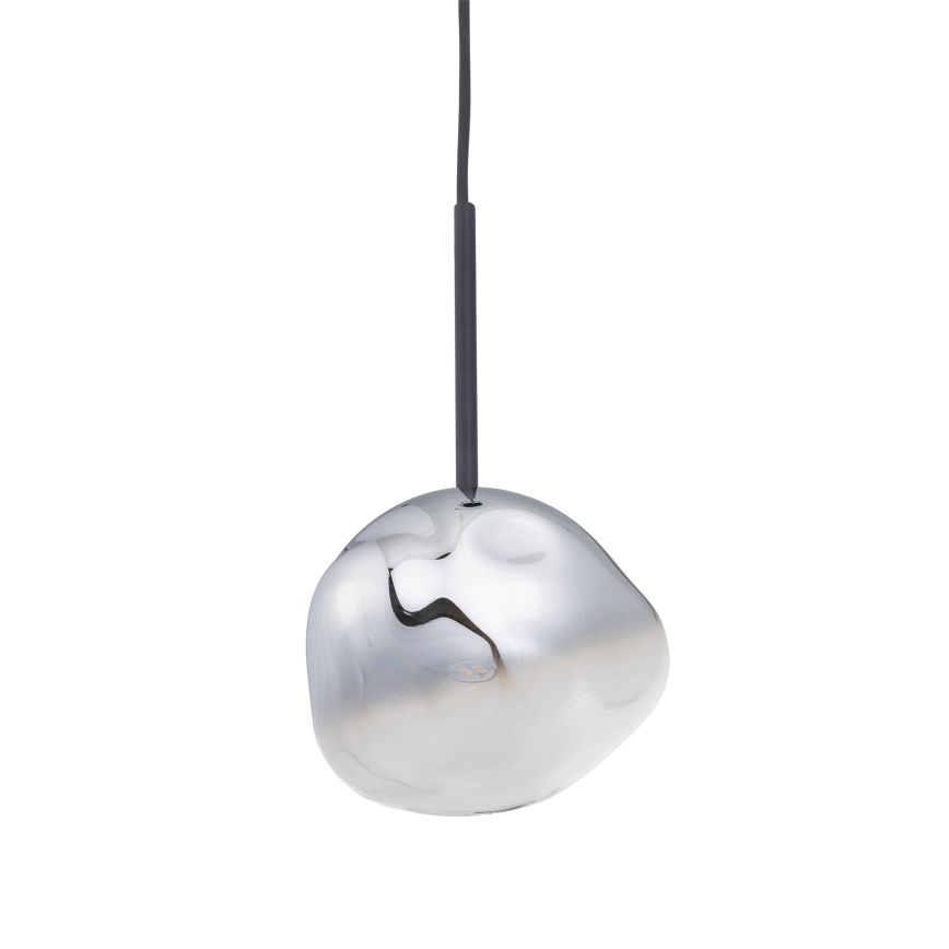 Brilagi - Luster na sajli VULCANO 1xG9/8W/230V crna/zadimljena crna