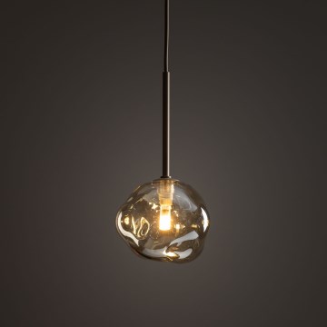 Brilagi - Luster na sajli VULCANO 1xG9/8W/230V Ø 15 cm bež/zadimljeno bež