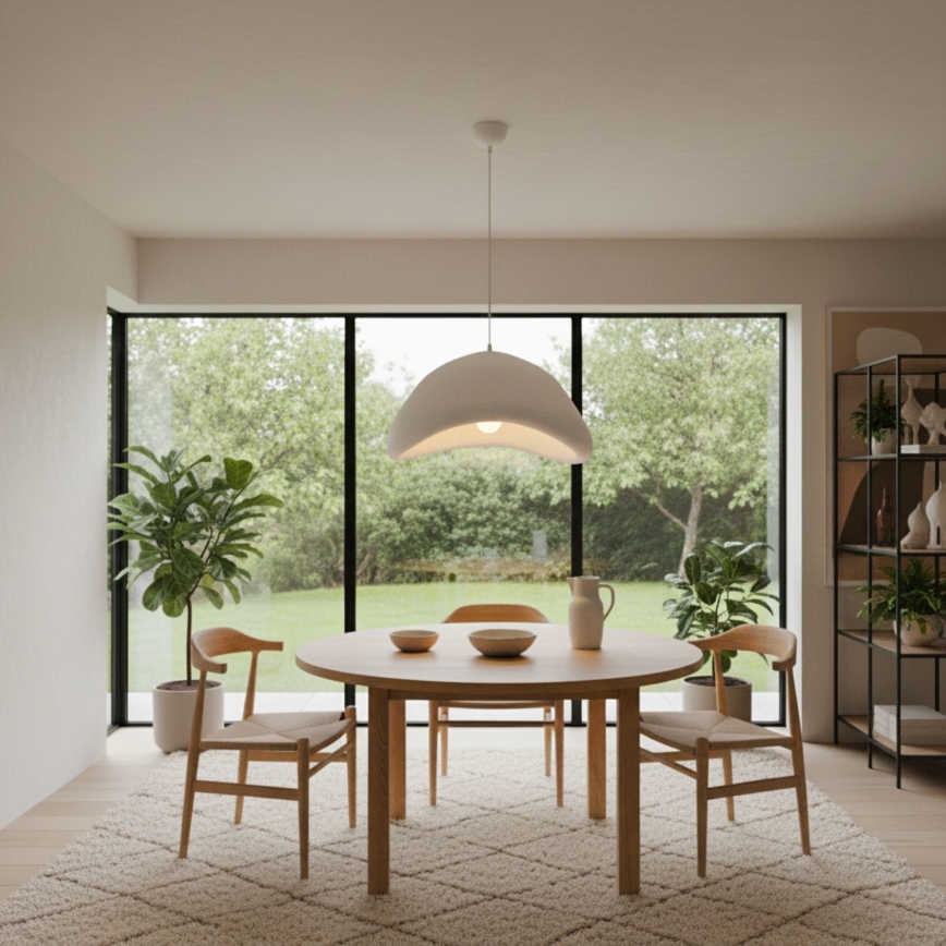 Brilagi - Luster na sajli WABI SABI 1xE27/40W/230V pr. 52 cm bijeli