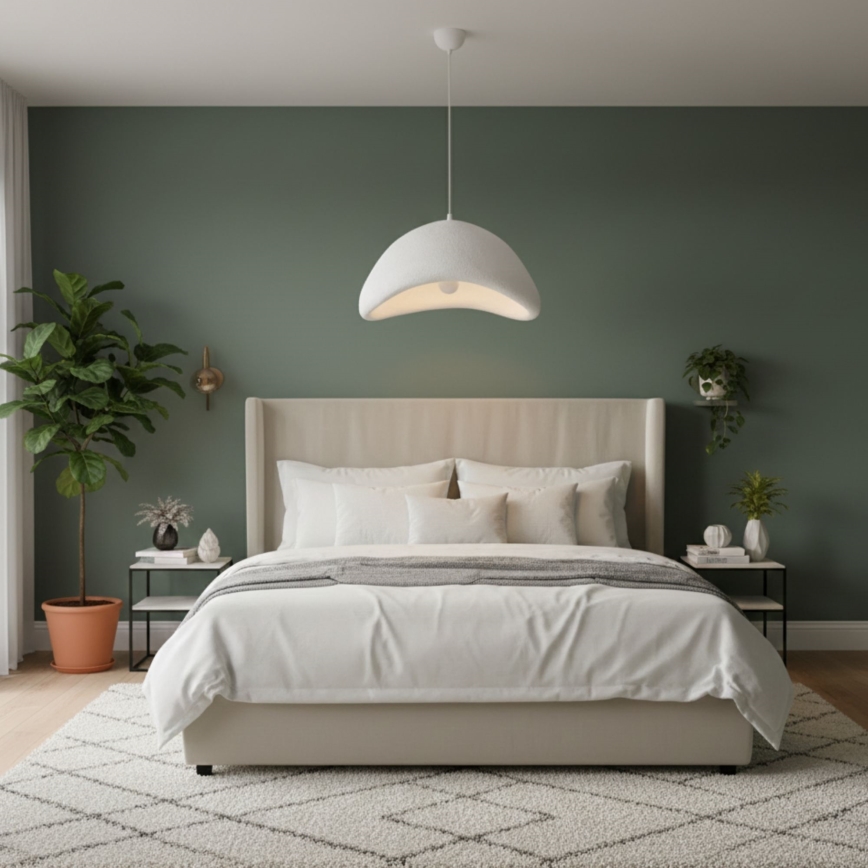 Brilagi - Luster na sajli WABI SABI 1xE27/40W/230V pr. 52 cm bijeli