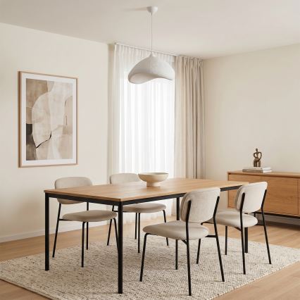Brilagi - Luster na sajli WABI SABI 1xE27/40W/230V pr. 52 cm bijeli