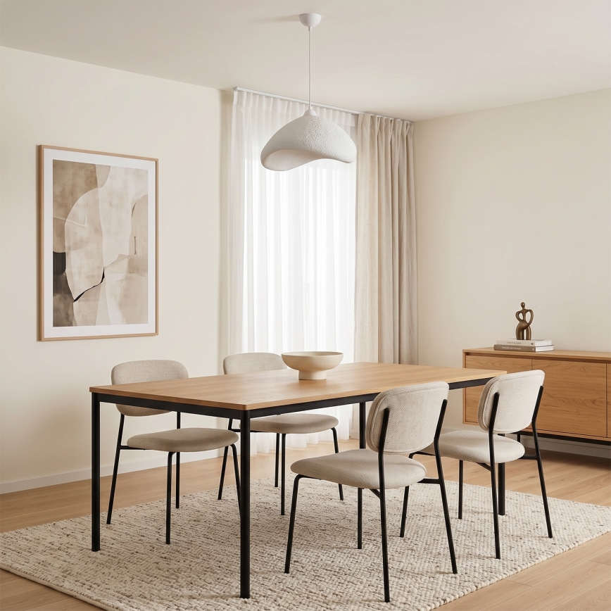 Brilagi - Luster na sajli WABI SABI 1xE27/40W/230V pr. 52 cm bijeli