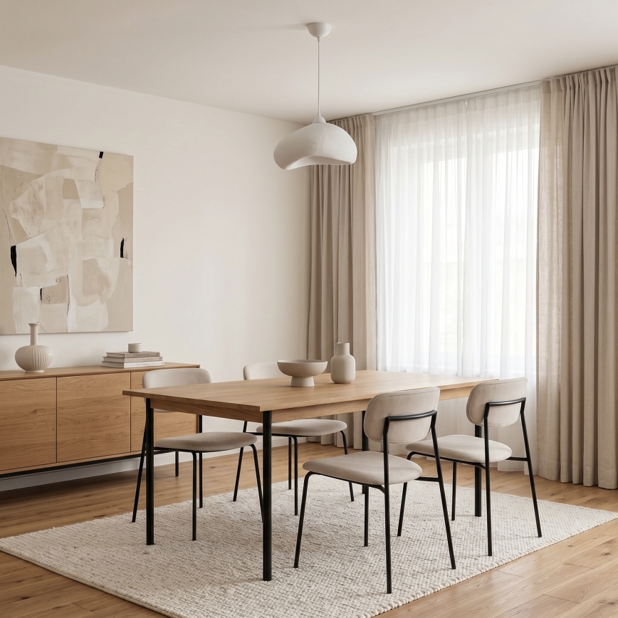 Brilagi - Luster na sajli WABI SABI 1xE27/40W/230V Ø 32 cm bijela