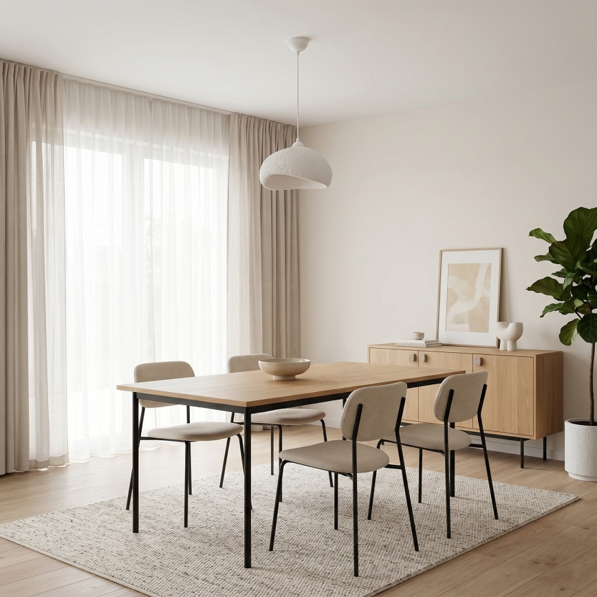 Brilagi - Luster na sajli WABI SABI 1xE27/40W/230V Ø 32 cm bijela