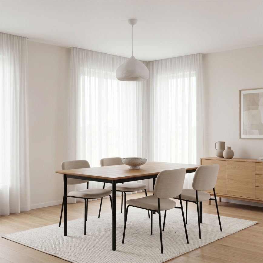 Brilagi - Luster na sajli WABI SABI 1xE27/40W/230V Ø 32 cm bijeli