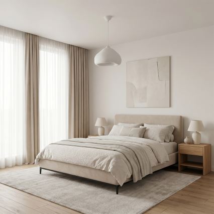 Brilagi - Luster na sajli WABI SABI 1xE27/40W/230V Ø 32 cm bijeli