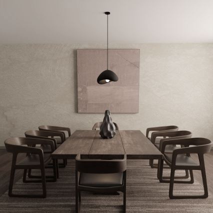 Brilagi - Luster na sajli WABI SABI 1xE27/40W/230V Ø 33 cm crna