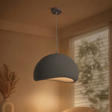 BRILAGI - Luster na sajli WABI SABI 1xE27/60W/230V pr. 40 cm sivi