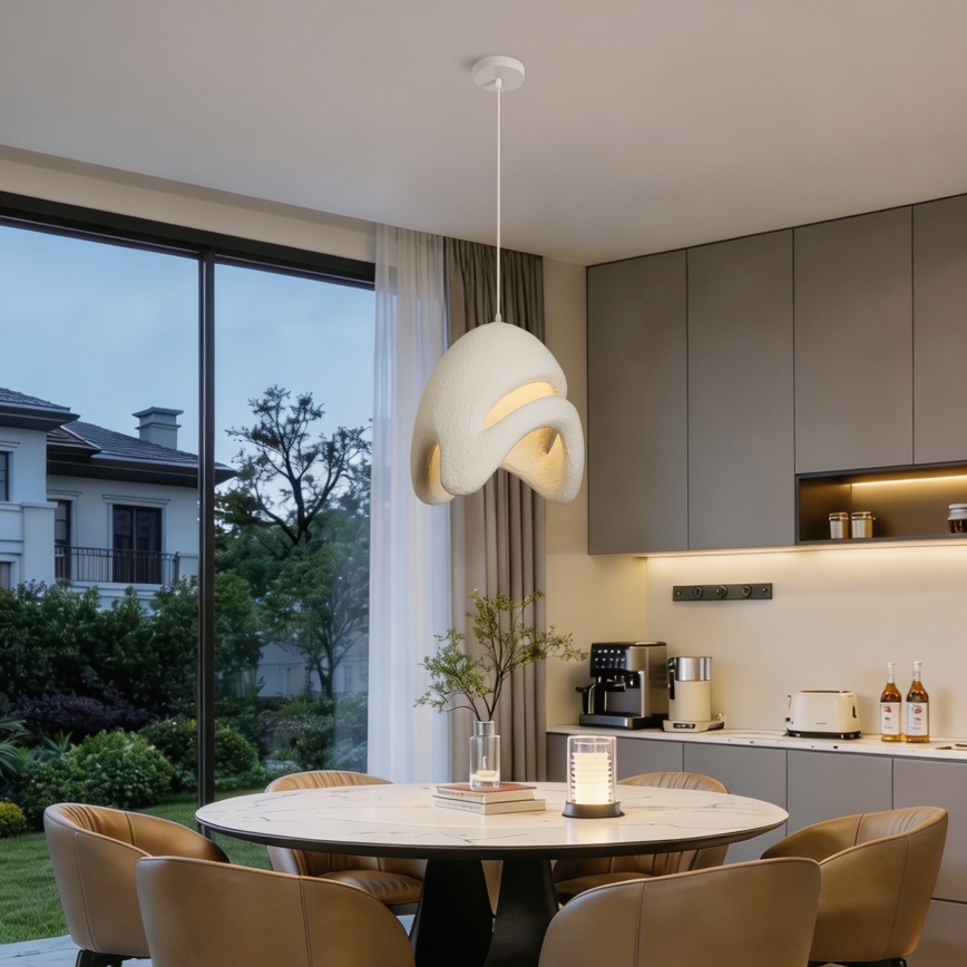 BRILAGI - Luster na sajli WABI SABI 1xE27/60W/230V Ø 35 cm bijela