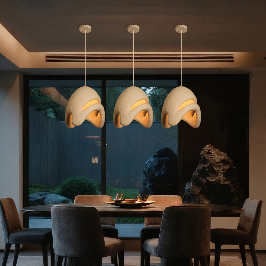 BRILAGI - Luster na sajli WABI SABI 1xE27/60W/230V Ø 35 cm bijela