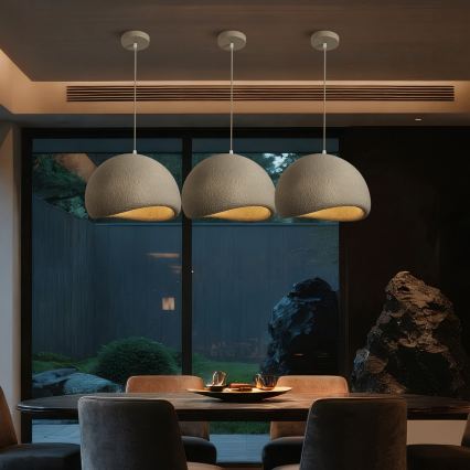 BRILAGI - Luster na sajli WABI SABI 1xE27/60W/230V Ø 40 cm bež