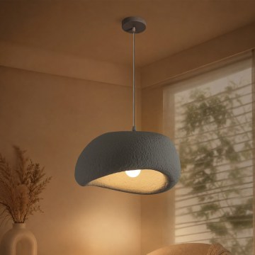 BRILAGI - Luster na sajli WABI SABI 1xE27/60W/230V Ø 40 cm siva
