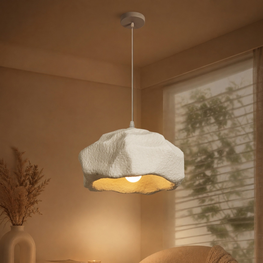 BRILAGI - Luster na sajli WABI SABI 1xE27/60W/230V Ø 42 cm bijela